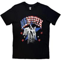 Jimi Hendrix Flag Tshirt Unisexs L