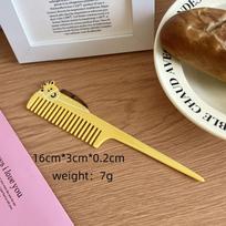 Animal Acetate Comb Tulip Hairdressing Combs Portable Makeup Comb  Barber Shop Salon Style 20