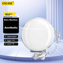 Case for Freebuds 4E 2024, Storage Box, Shockproof Transparent Silicone Soft, Bare Phone Aesthetic + Small Airplane Design