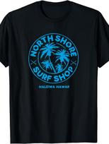 Retro Hawaiian Surf Beach Graphic Men’s T-Shirt Waikiki North Shore Style Tee XL