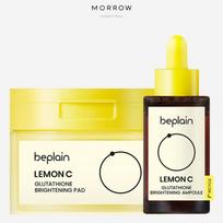 beplain Lemon C Glutathione Brightening Ampoule & Pad Set Dark Spot and Radiance Care 30ml + 70 Pads 30ml + 70Pads