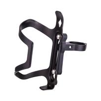 Bicycle/Motorcycle Water Bottle Cage - Black Aluminum