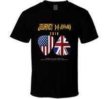 Rock Style Journey Def Leppard Jan 2018 Music T Shirt S