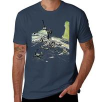Pirate Skeleton on Beach with Crab Pirate bound Tshirt TShirt Unisex tshirt t shirts for Unisex graphic tees TShirt S