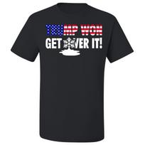 T-Shirt President Donald Trump Won Get Over It Snowflake Tee Shirt 2XL