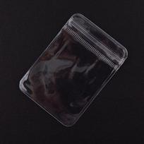 20 vnt 26 laidų PVC skaidrūs užtrauktukų maišeliai Dovanų papuošalų pakavimo maišeliai 5*7cm