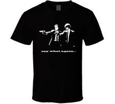 Pulp Fiction Ginklai Sakyk Dar Kartą Marškinėliai XXXXL