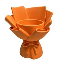 Creative 3D Print Floral Vase Pen Holder Double Use As Stationery Organizers 3D Print Bouquet Vase Pen Holder