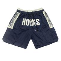 NCA-A Retro Embroidered Drawstring Cropped Basketball Shorts Training Shorts L juoda