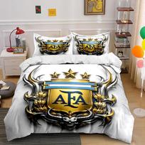 Luxury AFA Gold Crest Bedding Set Bedding set (1 duvet cover, 2 pillowcases, duvet not included) 135x200cm