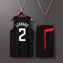 Basketball Clothes Kids Basketball Suit Tops + Pants Basketball Jerseys Suit Set 2XS juoda