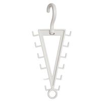 Space Saving Double Sided Hanger Wall Mounted Multi Hook Organizer V Shaped Hanger  for Wardrobe balta