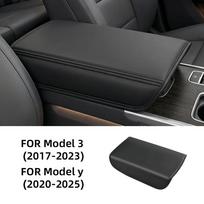 Centrinės konsolės porankio dangtelis Tesla Model 3 Y Refresh 2024-2027 For 3 Y juoda