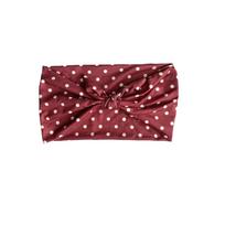 Elastic Bow Headbands Large Non Slip Hairband Spicy Girl Women Wide Headwraps  Sports tamsiai raudona spalva