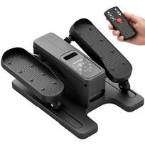 Mini Elliptical Trainer for Home Under-Desk Electric Cross Trainer with Remote Control LED Display 12 Speeds 41 x 36 x 16 cm