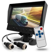 Monitor Do Kamer Cofania Ahd 7  2 Kanały Rejestrator 12V 24V Pilot 4Pin