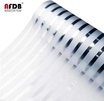 3D Dryžuotas Langų Plėvelė Privatumui Matinio Stiklo Plėvelė Lipni Langų Vinilo Lipdukai Namų Dekoravimui Dažyto Stiklo Tonavimas 30x100 cm white