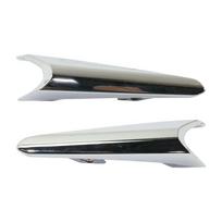 Left Right Chrome Fog Lamp Molding Cover Fit For Mazda 3 Sport 2017-2018