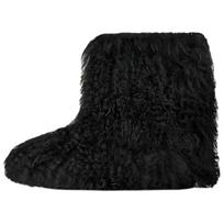 UGG Classic Short Fluff Momma Avikailio Šilti Universalūs Įslystami Sniego Batai Moteriški Batai Juodi 1180050-BLK 43