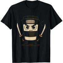 Cappuccino Assassino Brainrot italian-brainrot cute meme T-Shirt S juoda