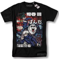 Jujutsu Kaisen Panda Maki Toge Shirt Anime Manga Graphic T-Shirt Unisex T-Shirt XL