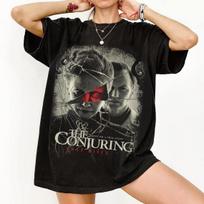 The Conjuring The Last Ritual Commemorative Tshirt Ed and Lorraine Warren Tshirt Horror Movie Fan Gift Unisex S