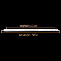 110V Universal Quartz Microwave Oven Light Wave Heating Tube Lamp
