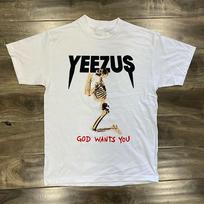 God Wants You Yeezus Short Sleeve Unisex White T-Shirt All Size BO149 4XL
