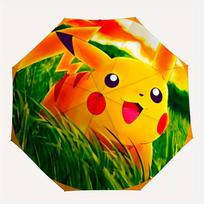 1pc Pikachu, Pokémon Automatic Umbrella - 8-Rib Foldable Design, Outdoor Adventures, and Family Celebrations, Durable Canopy Material yy250827194