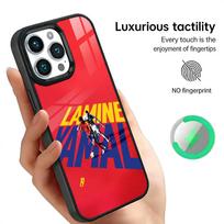 L-Lamine Y-Yamal Nr. 10 19 Telefono dėklas IPhone17 16 15 14 13 12 11 Plus Pro Max Plus Belaidžio įkroviklio dangtelis Funda iPhone11PROMAX red