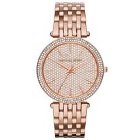 Michael Kors MK3439 Darci Ladies Watch 39mm ryškiai rožinė