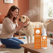 Pet Odour Eliminator Spray Max Efficiency Odor Neutralizer for Pets 100ml Effective Deodorizer for Home and Pet Areas Suitable for Various Surfaces One Size oranžinė