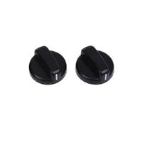 Practical Universal Replacement Gas Stove Knob Range Oven Knob Cooker Knob Stove Repair Accessories black-2pcs juoda