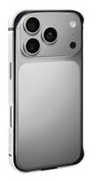 Rixus Crash Guard Case For iPhone 17 Pro Max Light Grey