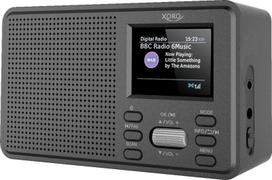 Nešiojama DAB+ radija Xoro DAB 142, „Bluetooth“, 2,4" ekranas, baterija / kintamoji srovė