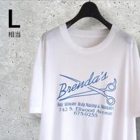 USA-made 90s T-shirt Single Stitch Corporate Style Beauty Salon L S