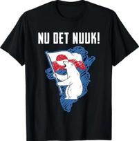 Nu Det Nuuk Greenlanders I Stand with Greenland T-Shirt XXXXL
