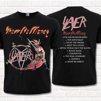 Slayer juodi marškinėliai, Show No Mercy (1983 m). Thrash Metalas. Sunkusis metalas. S
