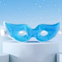 Relaxing Gel Eye Mask with Eye Openings - Hot and Cold Therapy to Relieve Headaches and Tension Helps with Tired Eyes Swelling