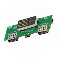 18650 Lithium Battery Digital Charging Board with Display Screen, Mobile Power Module with Overdischarge Protections