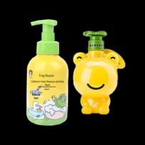 Frog Prince Lemon Hand Sanitizer & Foaming Shampoo Body Wash Set
