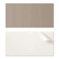 Vinyl Tile Set with Motif for Kitchen Color Brown 10X40X20 Cm
