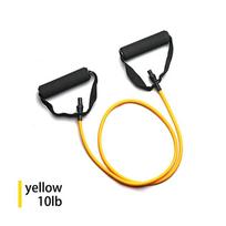 Multifunctional 5 Levels Resistance Bands Elastic Fitness Elastic Bands  Exercise geltona