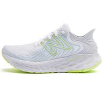 New Balance 1080 V11 Women Lightweight Comfort Mesh Fabric Synthetic Leather Low Top Training Running Shoes White W1080Y11 37.5