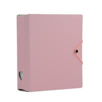 A5 Photocard Collecting Four-box Grid Photocard Binder Binder Photo Cards  Instant Photo rožinė