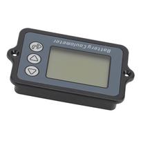 Battery Monitor ABS Housing Waterproof Portable Multifunctional Battery Voltage Meter for Testing 8-120V Environmentally friendly ABS