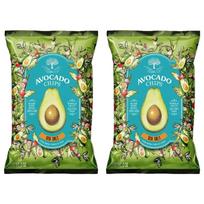 Temole Avocado Chips Sea Salt Crispy Baked Snack 80g (40g x 2 Packs)