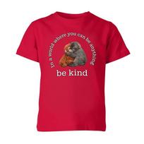 Monkey Punch Be Kind Unisextal Health T Shirt Unisex Kids Boys Girls Gift Tee S
