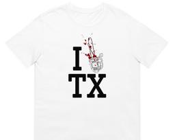 Texas Chainsaw Massacre Shirt: I Love Texas Horror Tee XL