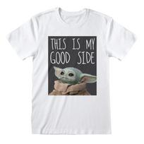 The Unisexdalorian Baby Yoda The Child Good Side Licensed Tshirt Unisexs L